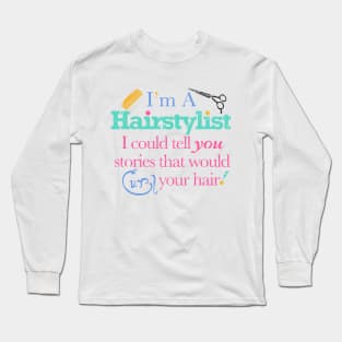 Curl Your Hair Vintage Long Sleeve T-Shirt